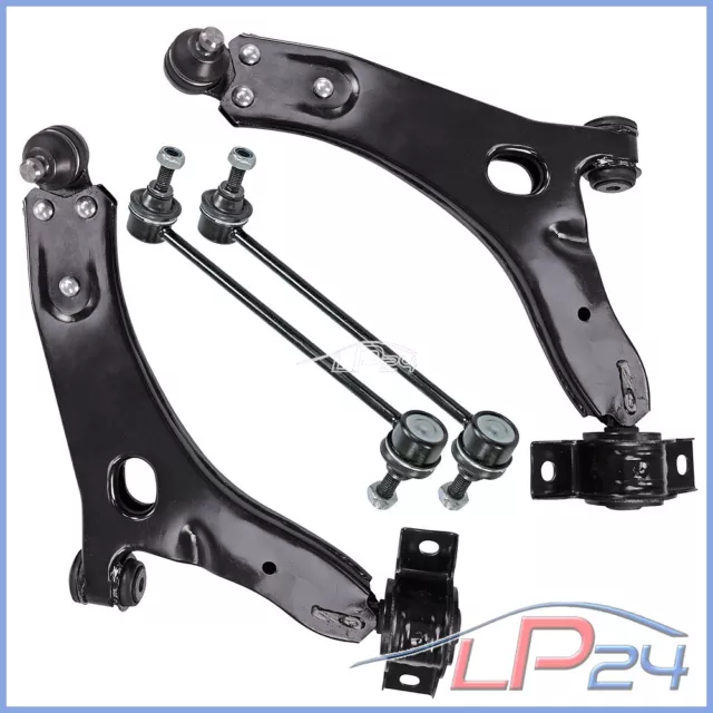 2x TRIANGLE SUSPENSION+2x BIELLETTE BARRE STABILISATRICE+ROTULE POUR FORD FOCUS