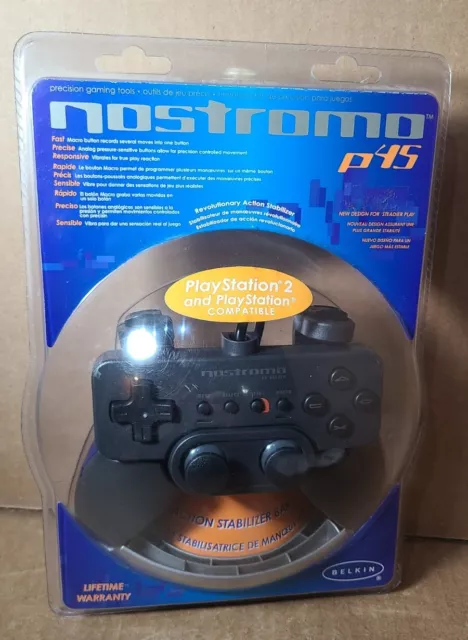 Belkin NOSTROMO P45 Controller SONY PLAYSTATION 2 PS2 NEW SEALED       (T2)