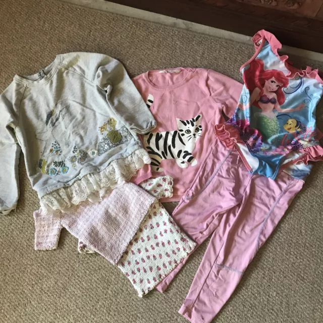 Girls clothing Bundle Next, primark, H&M and Disney age 5-7 years