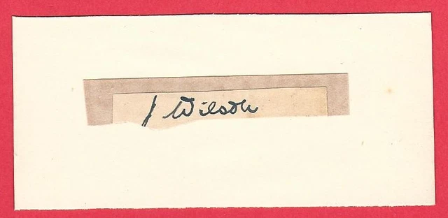 Joe Wilson Brentford Fc 1935-1939 Ex Newcastle United Rare Original Autograph
