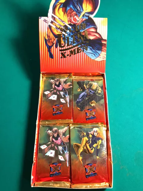 1995 Fleer Ultra X-Men Sealed Marvel Sealed Trading Card Packs - $15 Per Pack