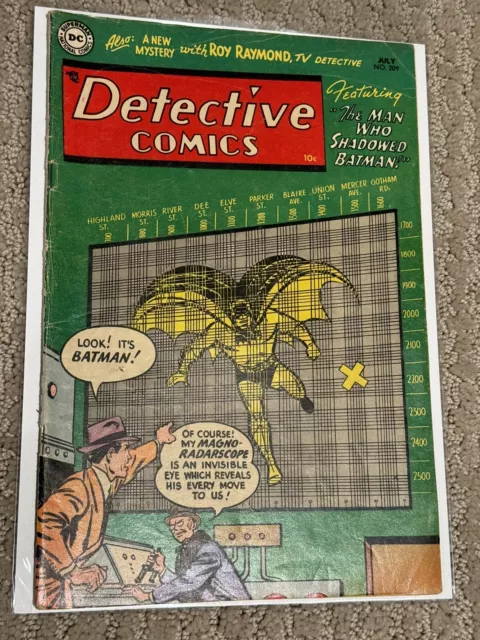 Detective Comics #209 Volume 1 Golden Age 1954 Unrestored .10 Cent Pre Code