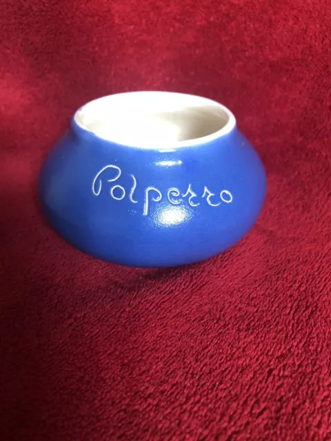 Fosters Studio Pottery Blue & White Bowl Polperro Cornwall. 2