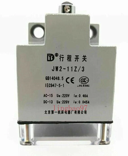 CNC Wire EDM CNC Parts JW2-11Z/3 Triple Travel Switch 220V Limit Combination