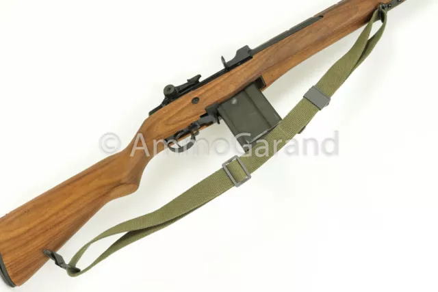 M1 Garand Web Rifle Sling OD Green Cotton GI SPEC US Made! AmmoGarand NEW