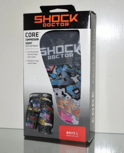 SHOCK DOCTOR CORE Compression Short with Bio Flex Protective Cup