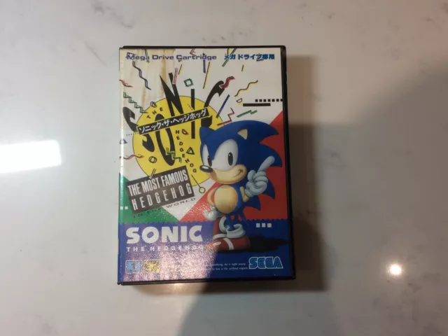 Sonic The Hedgehog - Sega Mega Drive - Japanese NTSC-J - Boxed