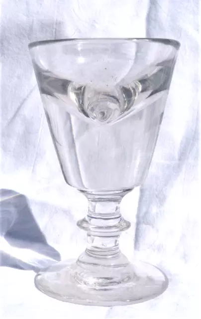 Verre à absinthe ancien XIXème bistrot Antique absinth bistro glass