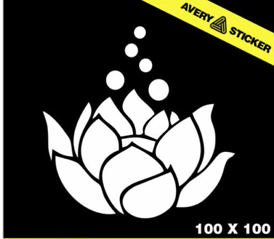 Lotus Flower Jdm Sticker Decal Car Drift Turbo Fast Furious Vinyl Peace