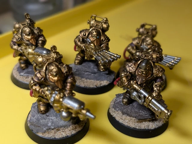 3x Grundstok Gunhauler – Kharadron Overlords – Warhammer – Figurines Peintes
