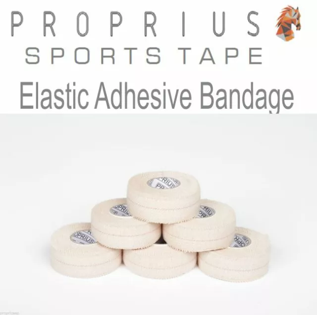 EAB Elastic Adhesive Bandage,24x25mm 4.5m Sports,Rugby,Thumb,Vet,Strapping Tape