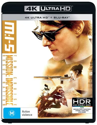 Mision Imposible 1-6 (4K UHD + Blu-ray) Pack 6 peliculas: M:I; M:I