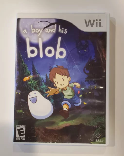 A Boy and His Blob Wii (Nintendo Wii, 2006) - TESTED - NO MANUAL