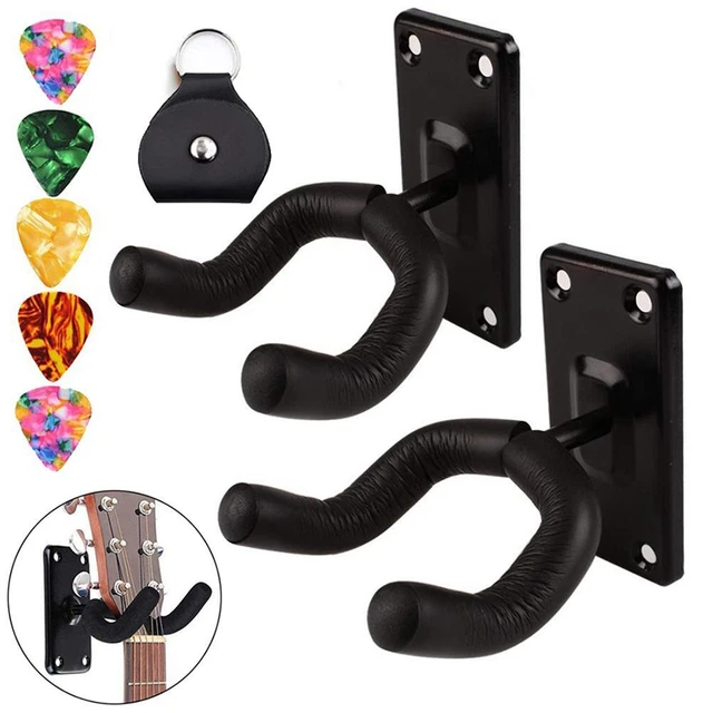 Wall Mount Guitar Hanger Hook Bass Mandolin Banjo Ukulele Holder Stand Rack