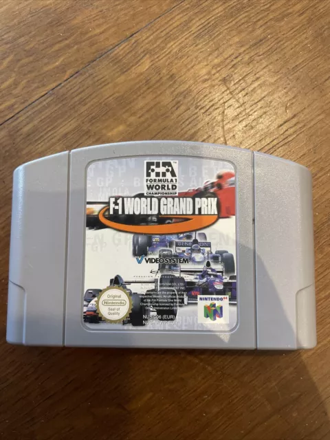 F1 World Grand Prix Formula 1 - N64 Nintendo 64 (PAL) Game Cartridge Cart Only