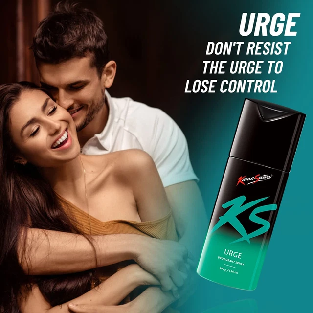 Kama Sutra Urge Deodorant Spray For Men Best Ssx Attract Men to Women 150ml