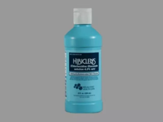 Solución limpiadora de piel antiséptica Hibiclens 8 oz