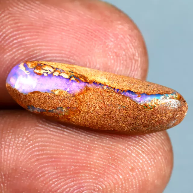 4.49 Karat Schöne Kostüm (22 X 7 MM) Mehrfarbig Australische Koroit Boulder Opal