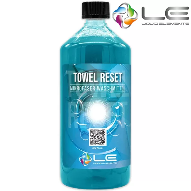 Liquid Elements Towel Reset neutrales Mikrofasertuch Waschmittel 1000ml