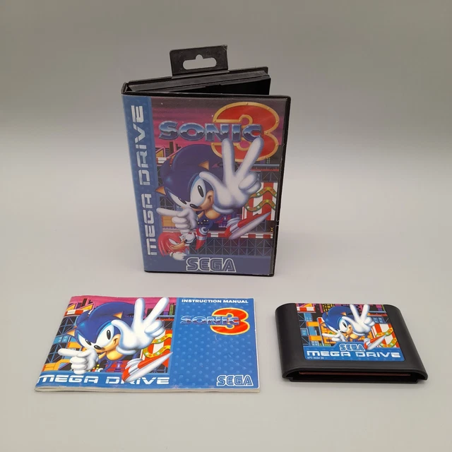 SONIC THE HEDGEHOG 3 Game For Sega Megadrive £30.00 - PicClick UK