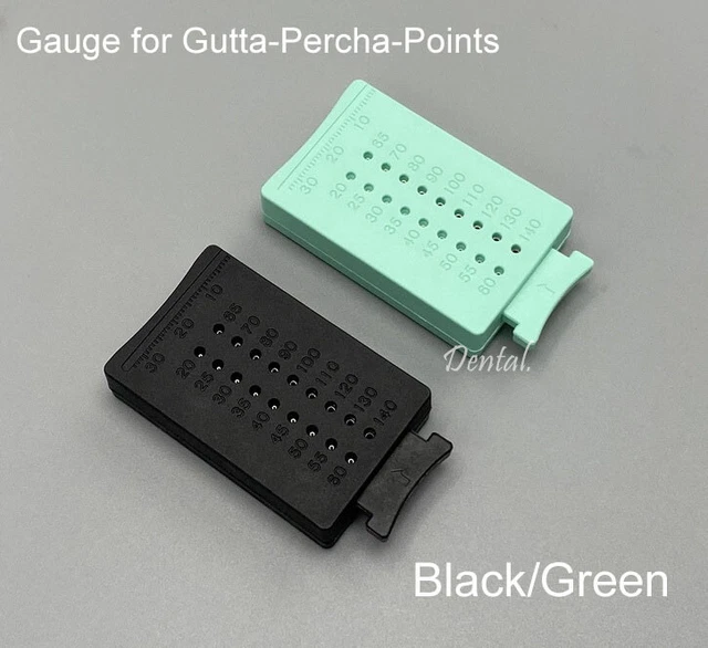 Dental Gutta-Percha-Points Gauge Cutter Root Files Endodontic Measurement Ruler