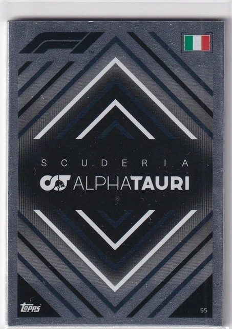 Topps F1 Turbo Attax 2022 Formule 1 Carte Numéro 55 Logo De L'Équipe (Scuderia