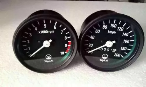 Für Yamaha Rd250 Rd 350 Rd400 Tachometer & Drehzahlmesser Set -rpm Meter Cluster