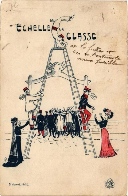 CPA AK De Echelle la Classe MILITAIRE (731038)