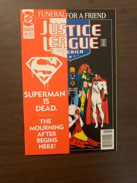 Justice League America #70 1993 Newsstand High Grade 9.8/9.9 DC Comic CL45-20