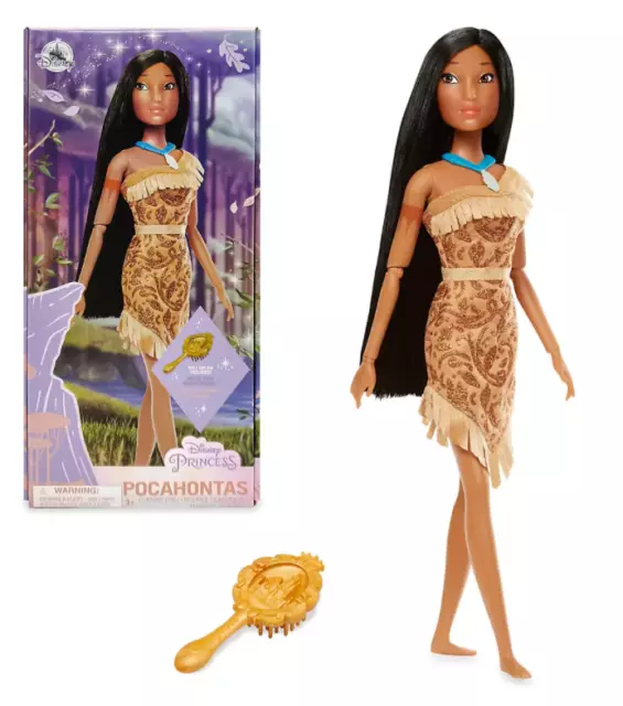 Ufficiale Disney Pocahontas Bambola Classica Con Spazzola