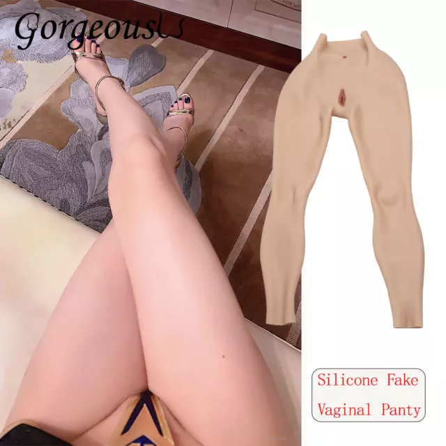 Silicone Fake Vaginal Panty Hip Enhancer Pants For Crossdresser Dragqueen