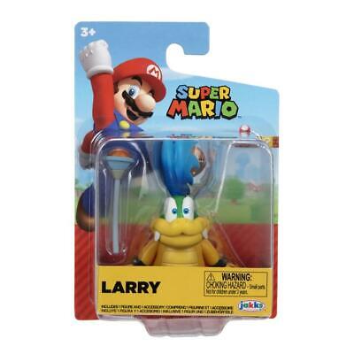 Modellino Super Mario Larry Koopa con bacchetta magica 2,5" World of Nintendo