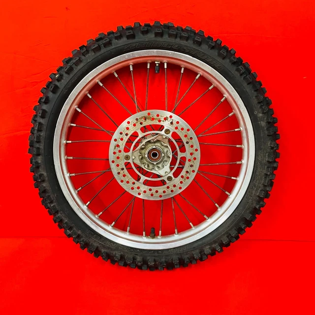 Yz85 Front Wheel Complete 17" Rim  Genuine Oem Yamaha Yz 80 (93-01)Yz 85 (02-18)