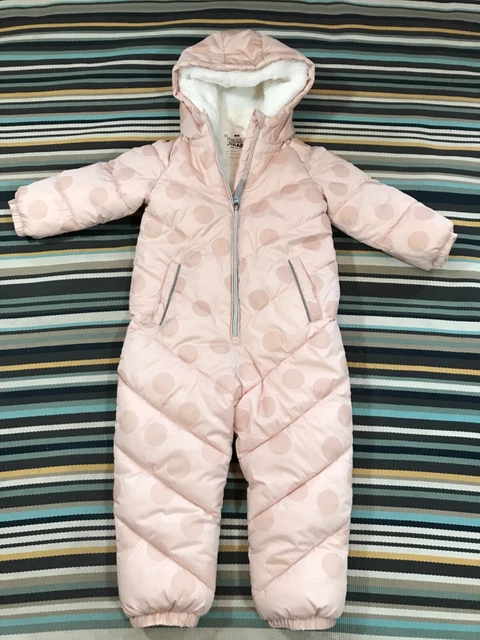 3-4 Years Girls Snow Warm Puddle Suit 🌈