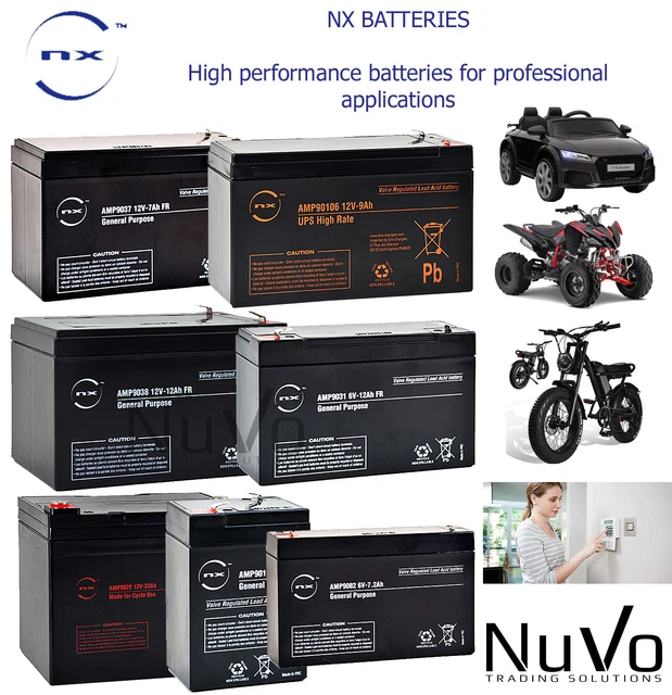 thumbnail image 2 of ULTRAMAX 6V 4.5Ah Rechargeable Sealed Lead Acid AGM Battery – NP4.5-6 2 of 3