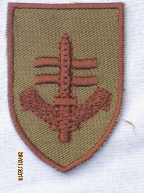 Special Boat Service,SBS,Beret Badge,Fallschirmjäger, braun/khaki