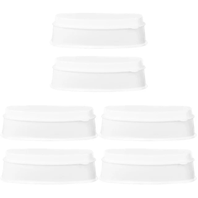 6 cajas de polvo para sumergir uñas bandeja para uñas frasco de inmersión para uñas