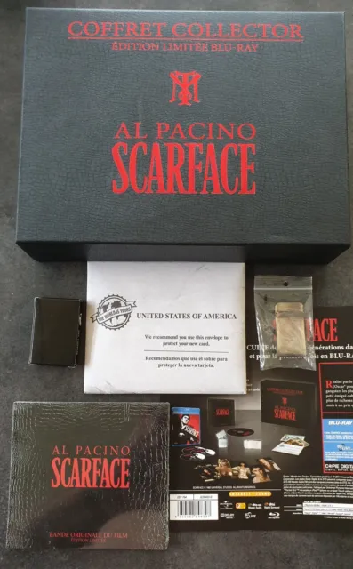 Scarface Coffret Collector Édition limitée Blu-ray neuf ⚠️lire annonce⚠️