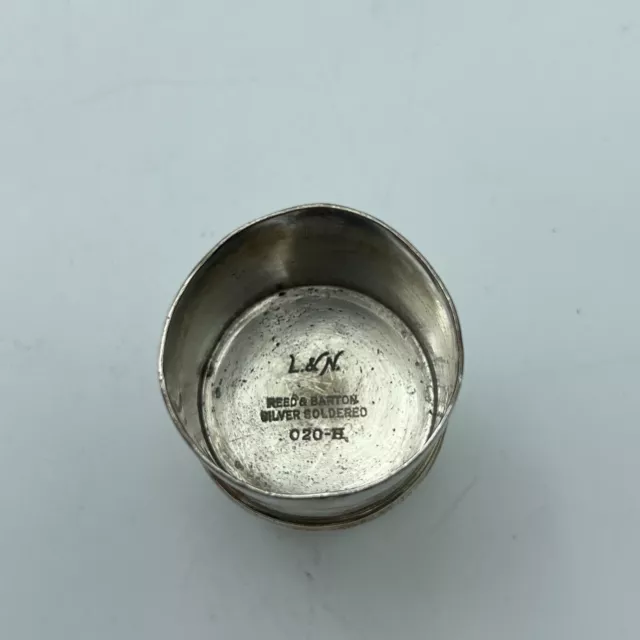 🔥Vtg Louisville & Nashville Rr Reed & Barton Silver Soldered Toothpick Holder🔥