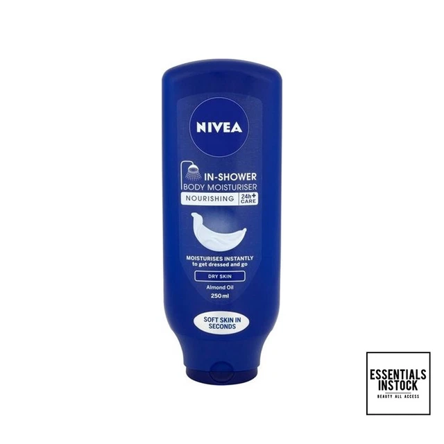 Hidratante corporal para ducha Nivea para piel seca 250 ml