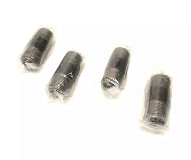1LME9 Black Steel Pipe Nipple 3/4" Nominal Size 2-1/2" Length Sch. 80 LOT OF 4