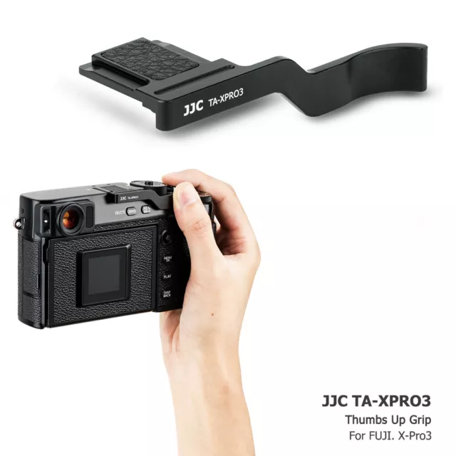 Metal Thumbs Up Grip Hand Holder Hot Shoe Cover fr Fujifilm X-Pro3 X-Pro2 X-Pro1