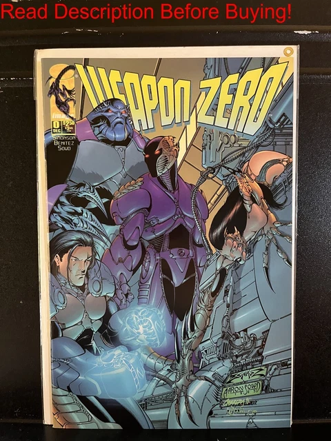 BARGAIN BOOKS ($5 MIN PURCHASE) Weapon Zero T-0 #5 (1995 Image) We Combine Ship