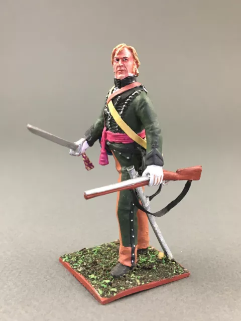 Painted British 95th Rifles Officer 60 mm 1/30, Metal toy soldier VID SOLDIERS 2