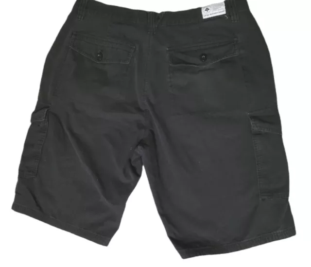 LRG Lifted Research Group Mens Flat Front Rip Stop Cargo Skateboarding Shorts 34 2