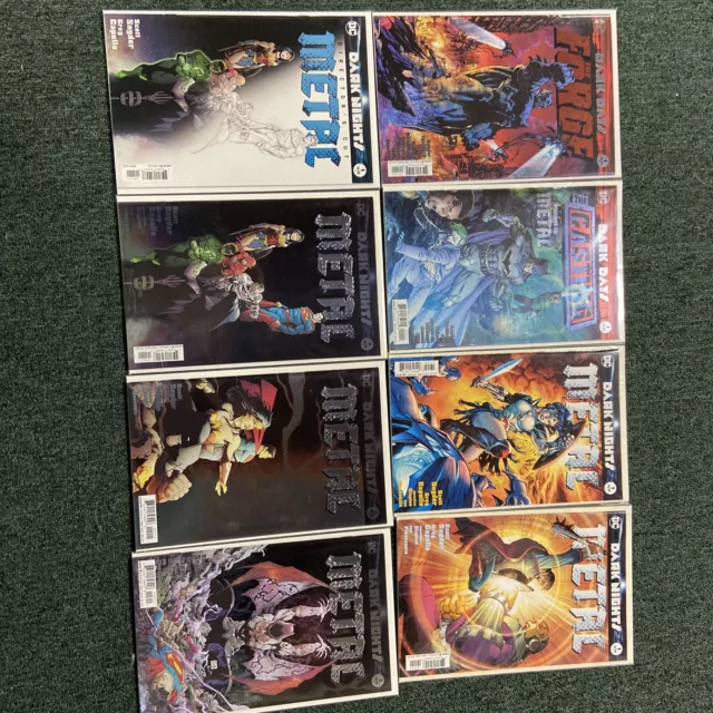 Dark knights metal dc comics lot compete run tie ins variants Batman