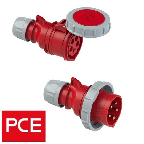 PC ELECTRIC CEE Kupplung 32A 5pol rt | Onlineshop