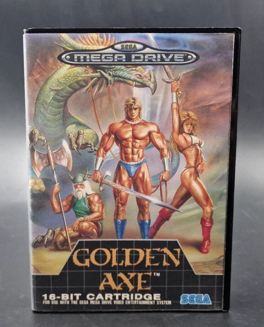Golden Axe 3 – Cartuccia Custom PAL Per Sega Mega Drive – Completo HQ – Usato Ottime Condizioni