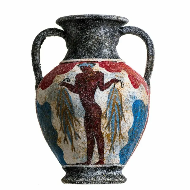 Altgriechische minoische Amphore Fischer handgemachte Keramik Keramik Vase,,,