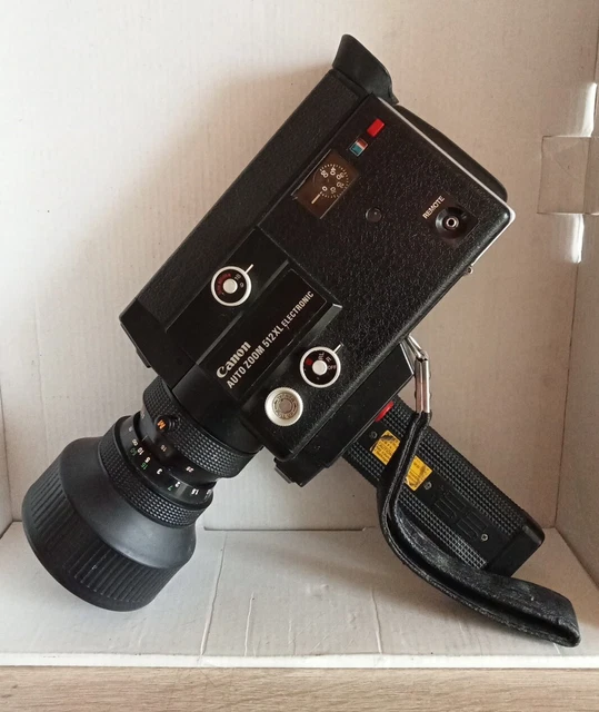 Canon 518 Auto Zoom super 8 film ciné caméra Entièrement testé et